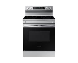 SAMSUNG, 30' Electric STOVE, FINGERPRINT RESSISTENCE STAINLESS STEEL
